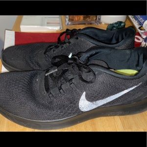 Black Nike sneakers